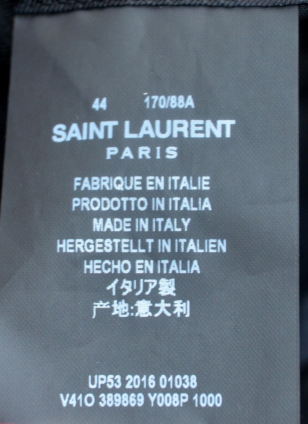 Saint Laurent Jacken: Saint Laurent Blazer Jacke / veste .44-S – Gebraucht aus Collonges von Auganien 5