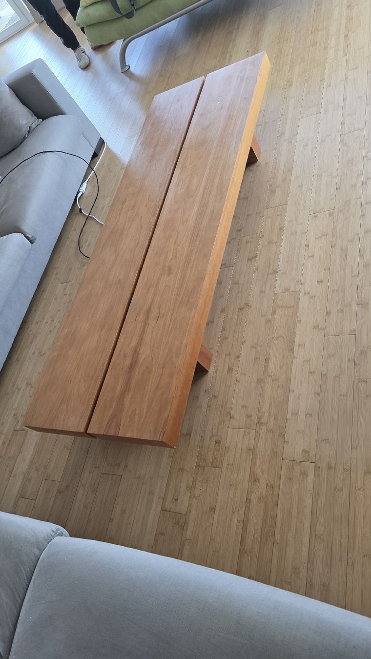 Tische: Holz Couchtisch – Gebraucht aus Pfäffikon SZ von Brocki-21 2