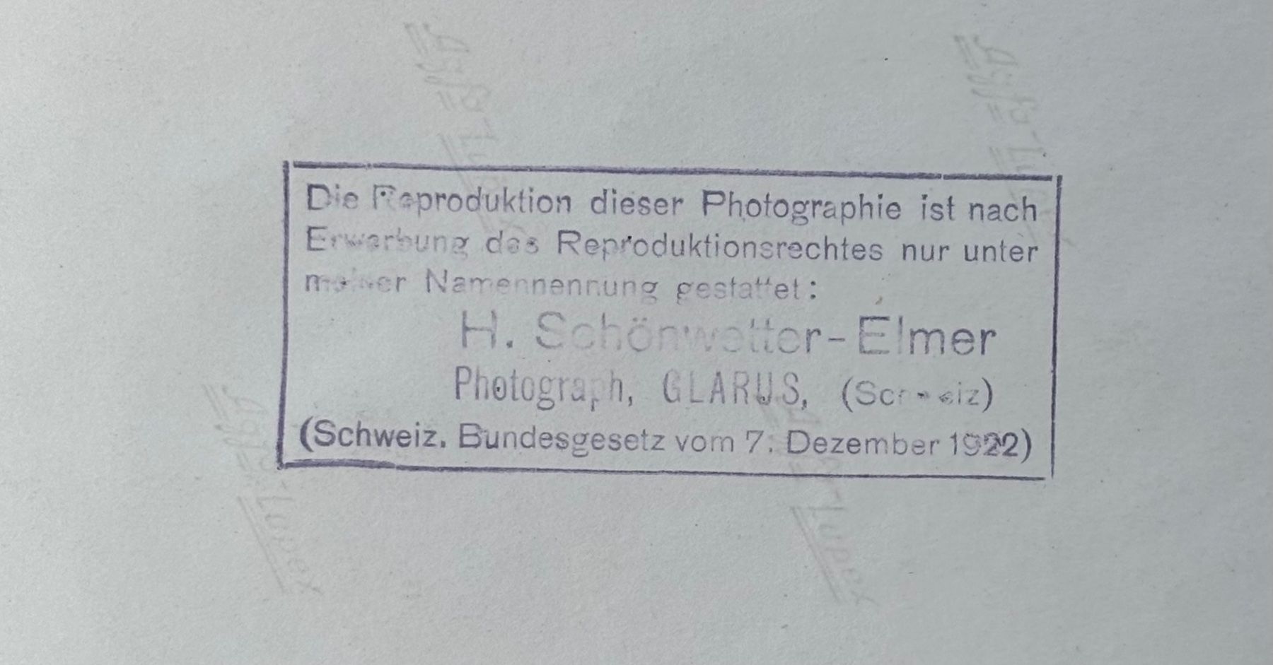 Cartes postales: Originalfoto Schönwetter-Elmer, Kanton Glarus – D'occasion à Frauenfeld par Merk52 1