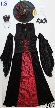 Costume sorcière - vampire / Hexe - Vampir t. S       NEU!
