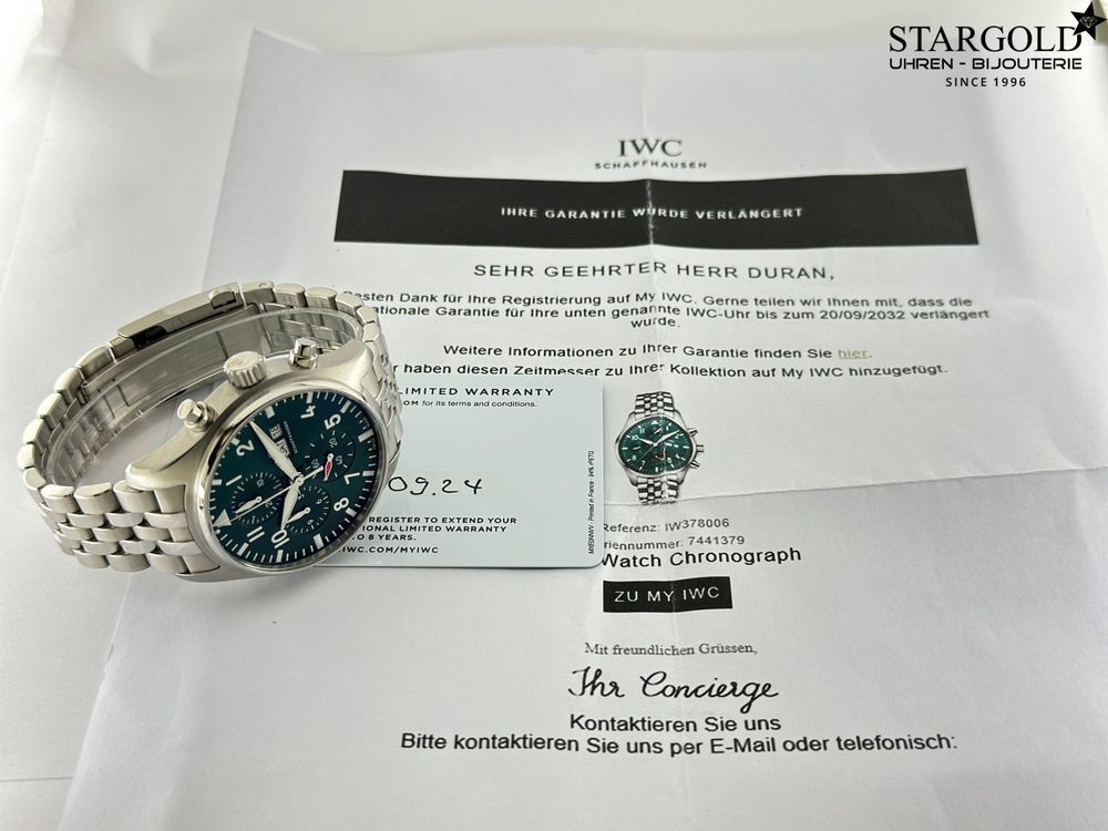 IWC Pilot's Watch Chronograph IWC378006 (Gebraucht) in Zürich - Main Image