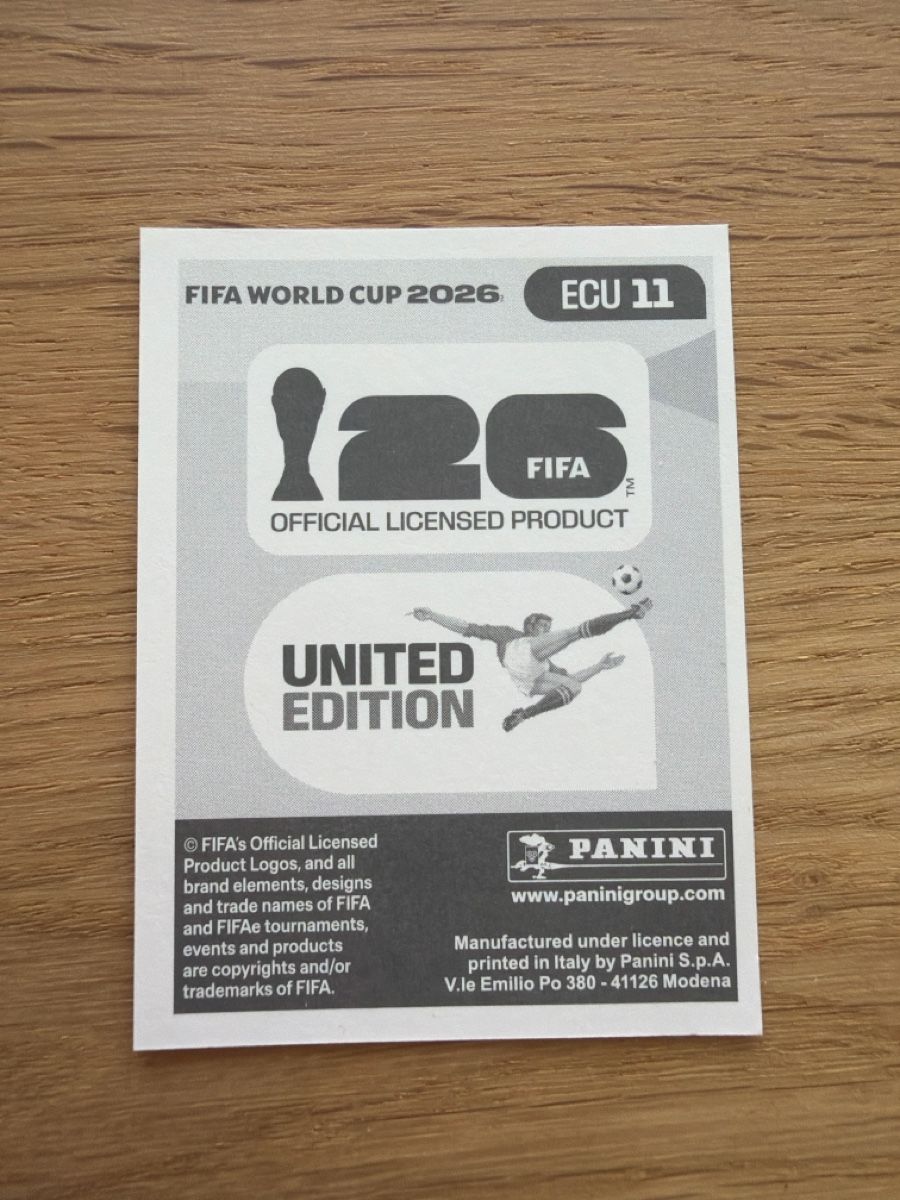 Panini Carte collezionabili: FIFA World Cup 2026 Kendry Paez ECU 11 – Nuovo (secondo la descrizione) da Sempach venduto da soj_rk95 1