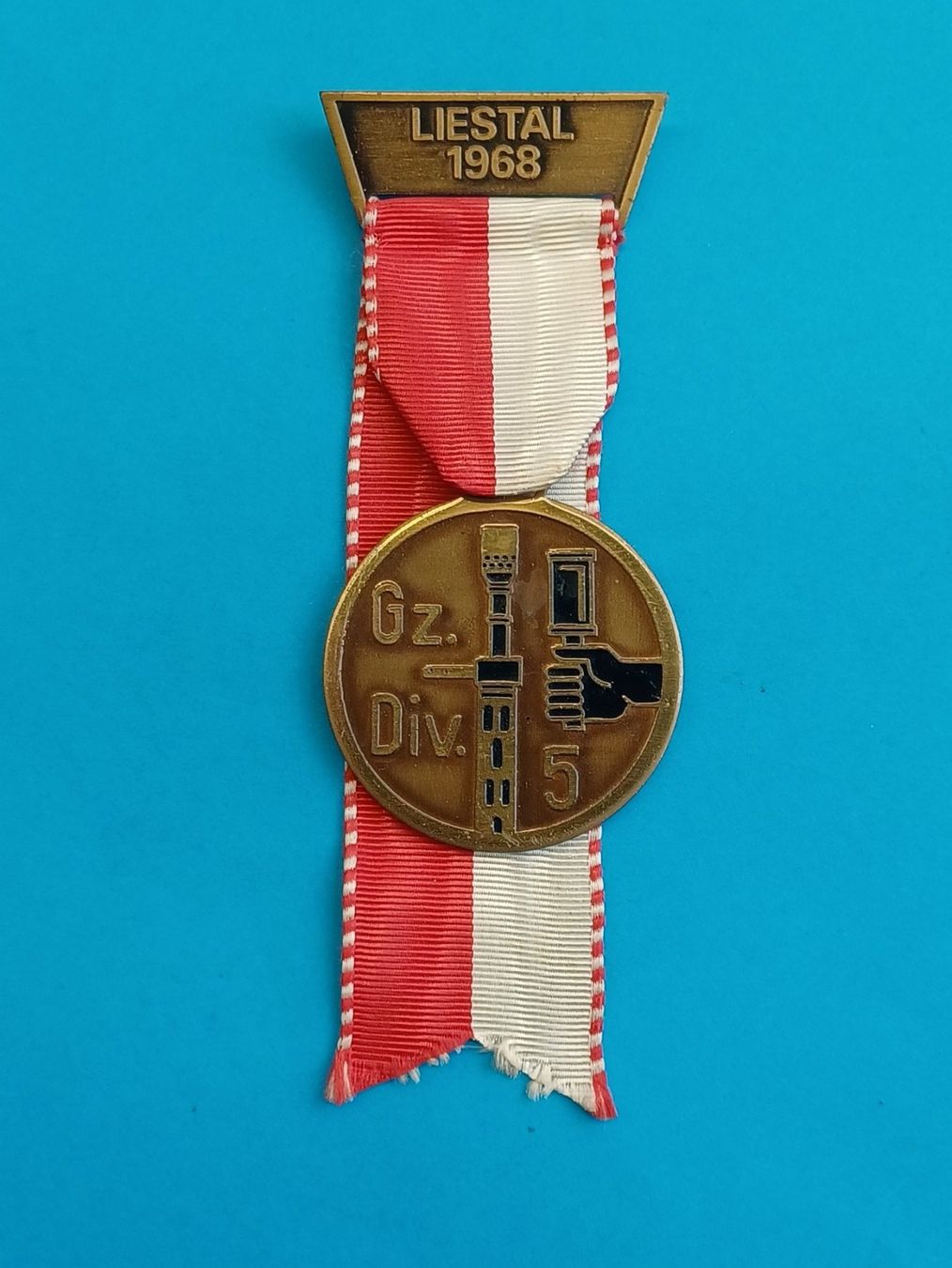 Medaglie: Gz. Div. 5 Liestal 1968 (X71 – Usato da Schwanden GL venduto da Suvorov 1