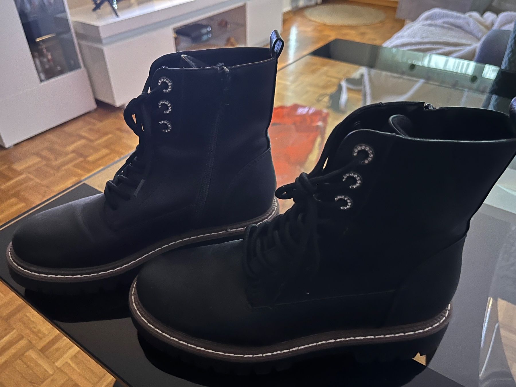 Damenschuhe: Stivaletti neri platform, perfetti per l'autunno! – Neu (gemäss Beschreibung) aus Volketswil von mon_ssk6 1
