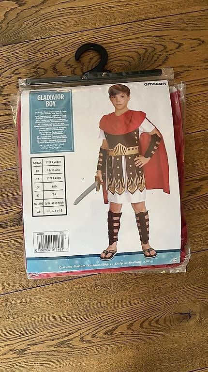 Costumi: Costume Gladiator 9-11 ans NEW – Usato da Horgen venduto da houardal