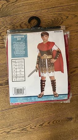 Costume Gladiator 9-11 ans NEW