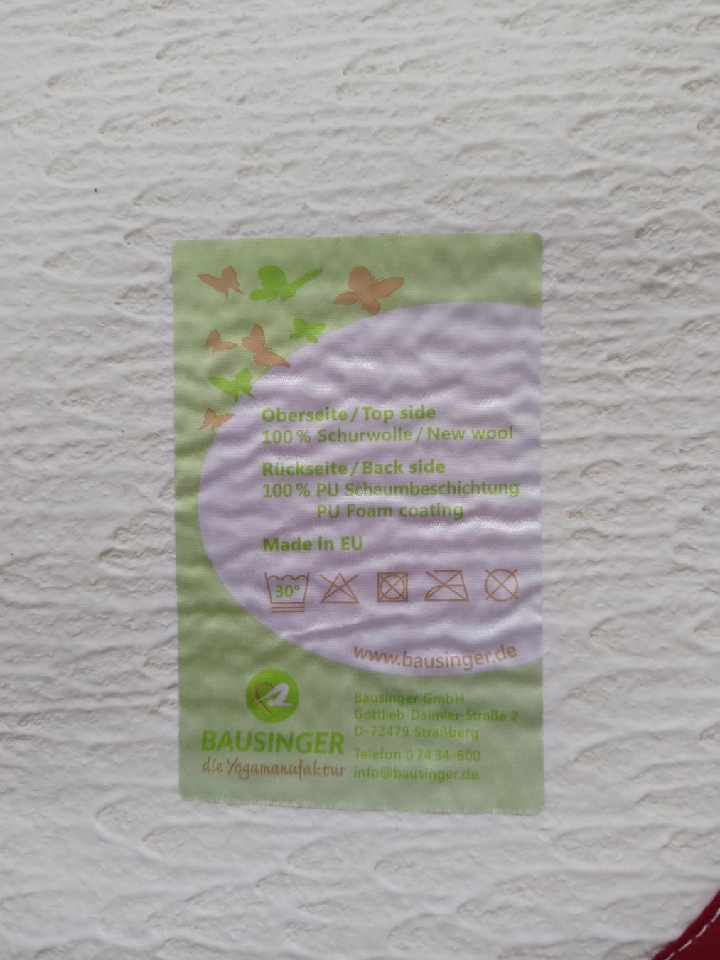 Tappetini fitness: Yogamatte Schurwolle Premium – Nuovo (secondo la descrizione) da Wil SG venduto da pas_d9jv 3