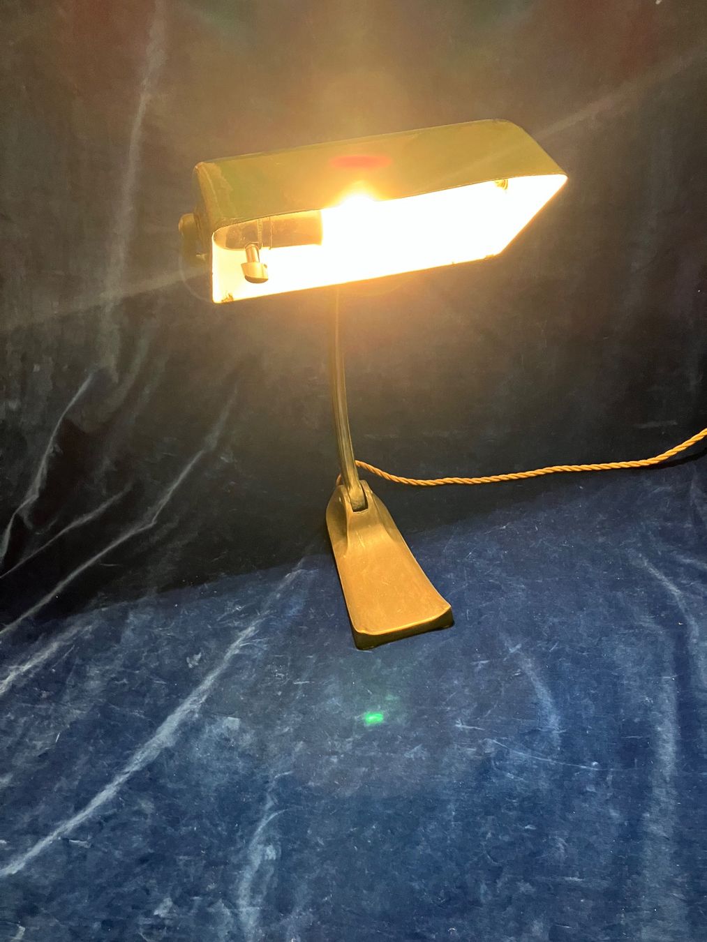 Lampen: SCHACO EMAILLE  BANKERLAMPE UM 1930 – Gebraucht aus Zürich von otomado 6
