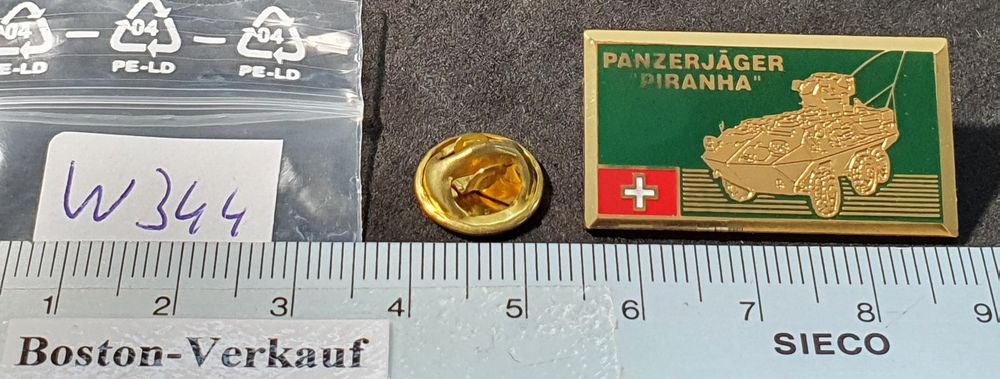 W344 Pin Armee Militär Fahrzeug Panzer - Panzerjäger Piranha (Gebraucht ...