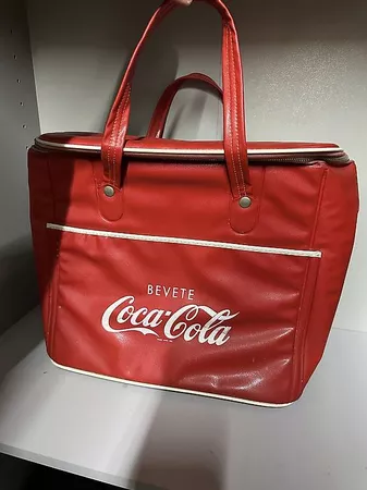 Borsa frigo Coca-Cola vintage Bevete Coca-Cola anni 70