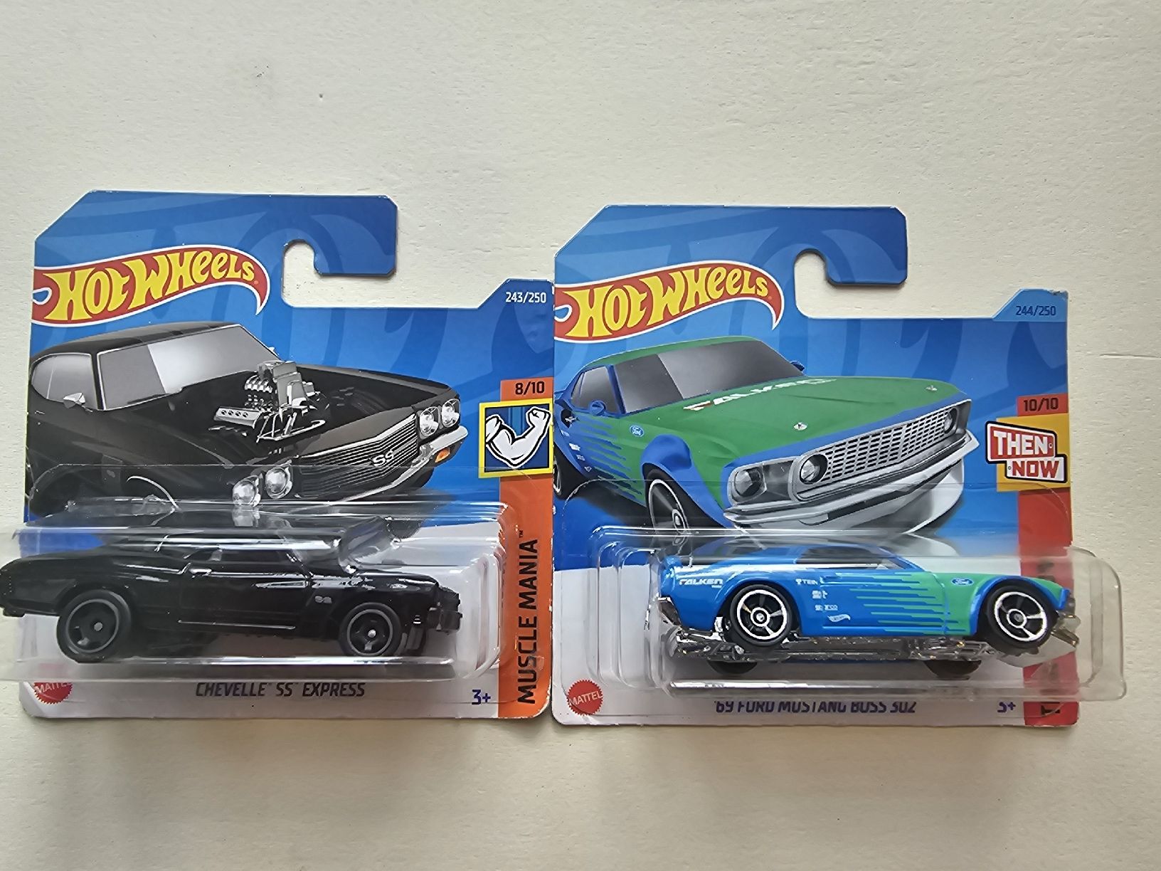 Hot Wheels Modellautos: 2 Hot Wheels Chevelle SS und Ford Mustang – Gebraucht aus Obergerlafingen von Deluxepoint