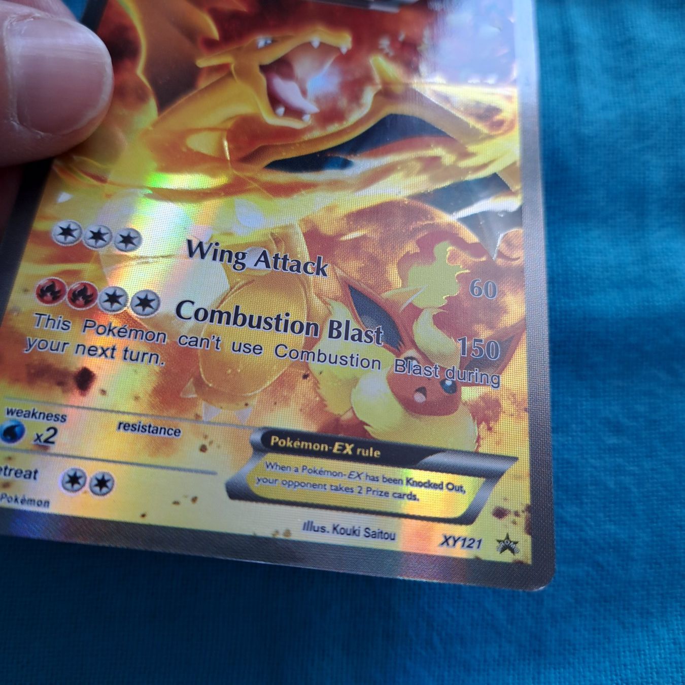 Karten: Pokémon Charizard EXCx121 – Gebraucht aus Unterentfelden von Miro-Lou 1