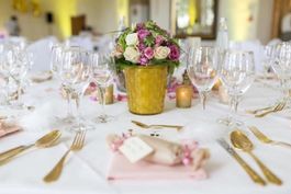 NEUES Besteckset gold, Solingen, 70tlg.