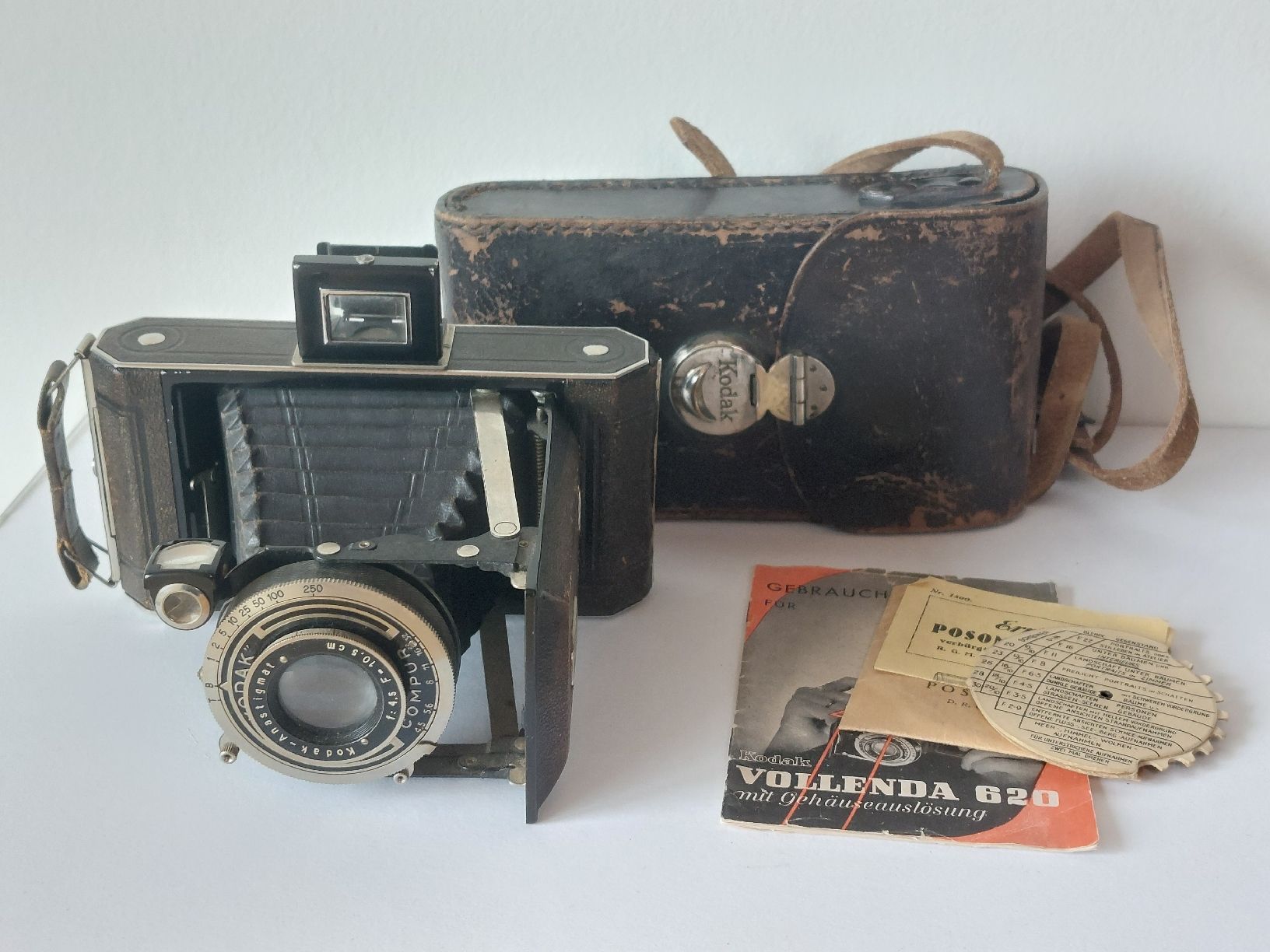 Kodak Fotocamera: Kodak Vollenda 620 mit Hülle und Anleitung – Usato da Schmitten FR venduto da losim1