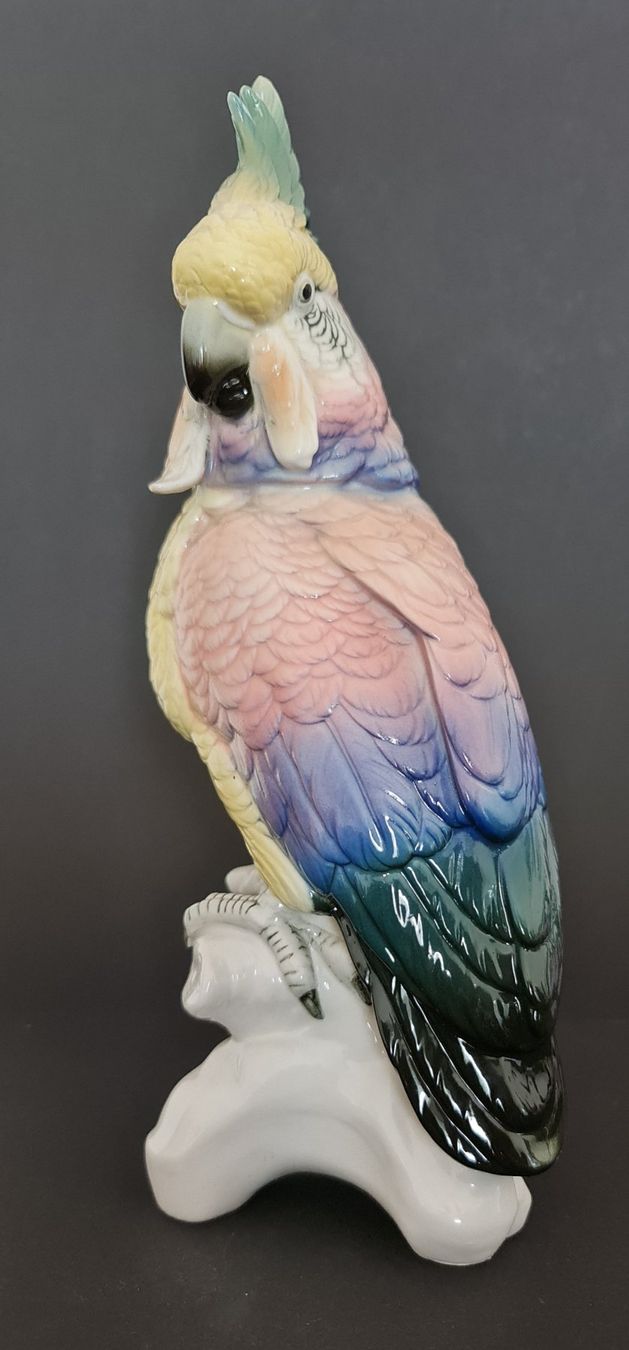 Karl Ens Figuren: Ens Kakadu (grosse Figur) – Gebraucht aus Horgen von Ne19 5