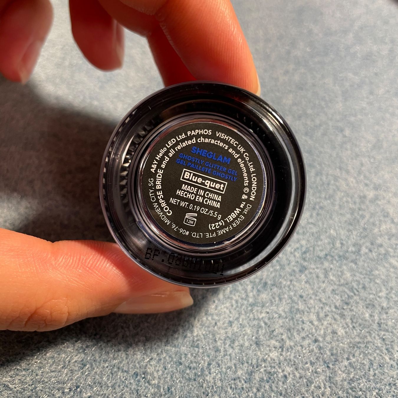 Make-up: NEU/RAR: Sheglam x Corpse Bride Ghostly Glitter Eyeshadow 1 – Nuovo e nell'imballaggio originale da Bellach venduto da Dreamer2501 2