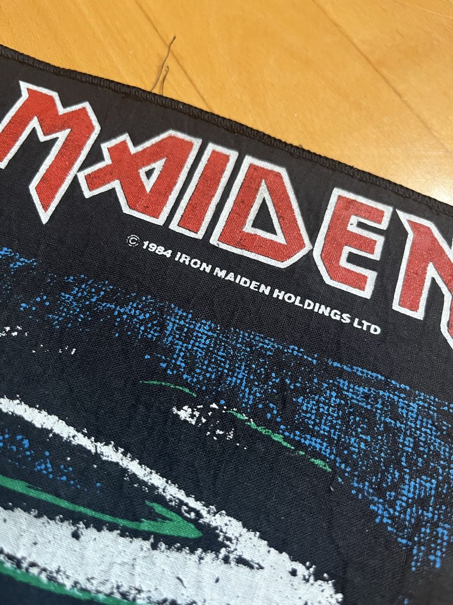 Toppe: Iron Maiden Backpatch Original 2 Minutes To Midnight – Usato da Winterthur venduto da Hatzel300 1