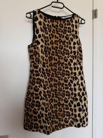 Zara Minikleid/Sommerkleid Leo/Leopard - M (S) - wie NEU!
