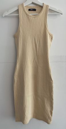 Minikleid von New Yorker, beige, Grösse M, guter Zustand