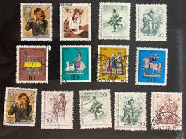 Berlin 1969 Lot postfrischen und gestempelte Briefmarken