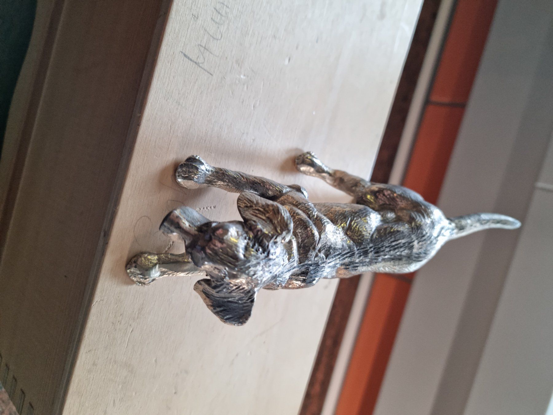 Statuette: HUND Antik  schwer 423 gr. – Usato da Trachslau venduto da bastet06 2