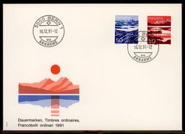 1991, FDC, Sonderpostmarken V (Nr. 819–820)