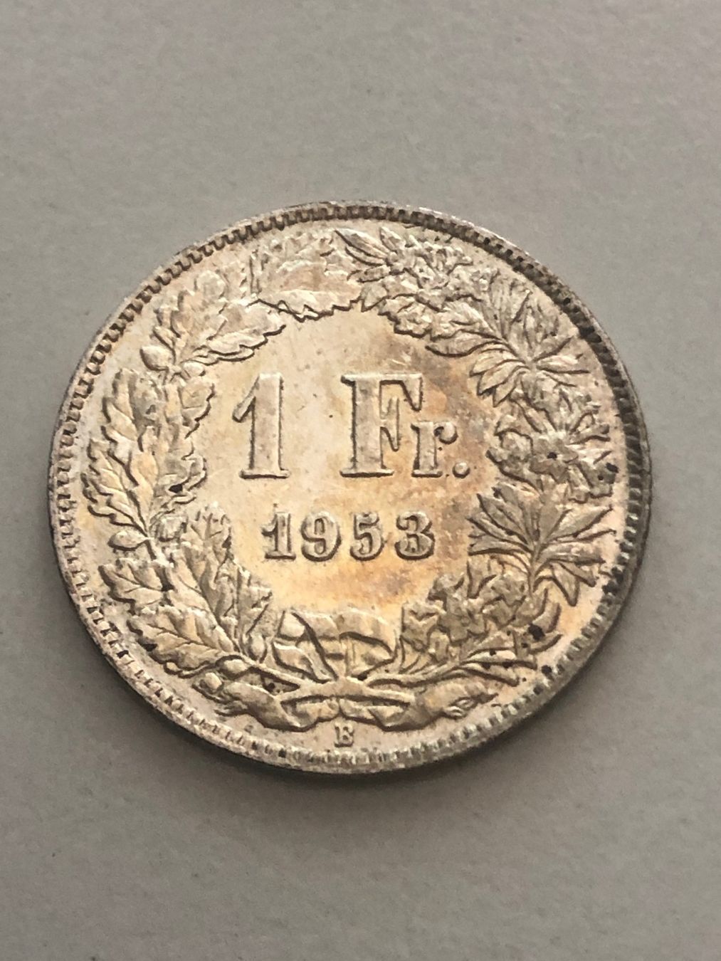 Toutes les monnaies: 1 Fr. 1953 – D'occasion à Schötz par Odpa