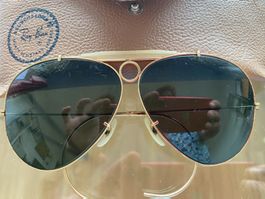 Vintage B&L Ray-Ban Aviator Sonnenbrille USA mit Originaletu