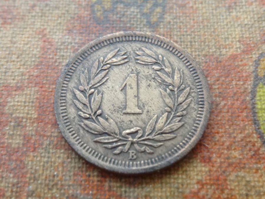 Toutes les monnaies: 1 Rp. 1880 – D'occasion à Romanel-sur-Lausanne par Swift13 1