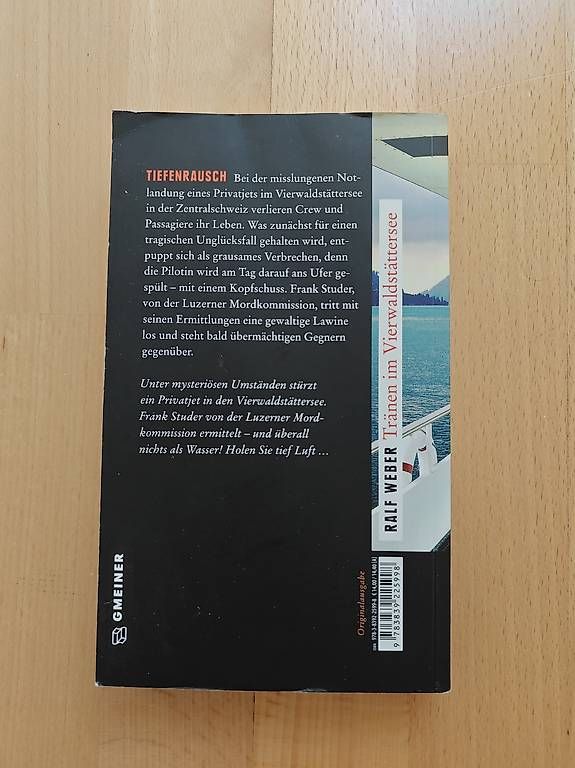 Livres: Titel "Tränen im Vierwaldstättersee" – D'occasion à Kloten par chr_rmr 1
