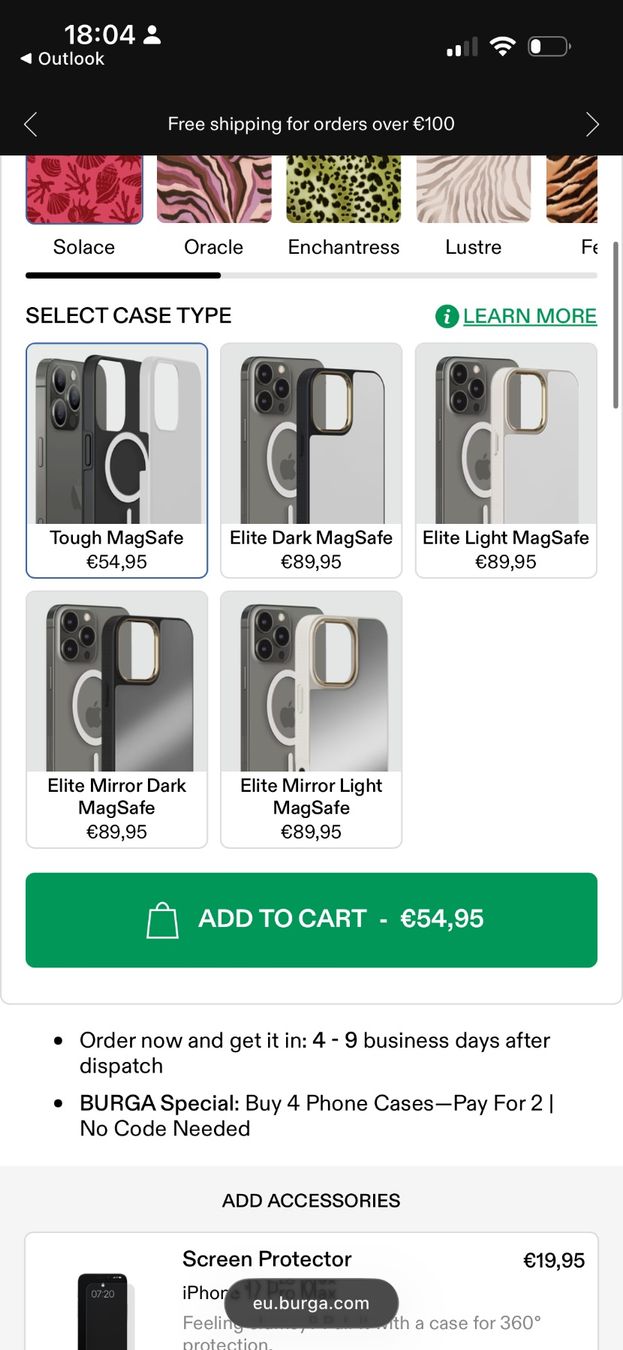 Coques & Protection écran: Burga Handyhülle IPhone 16 – D'occasion à Dietikon par nat_5kwc 4