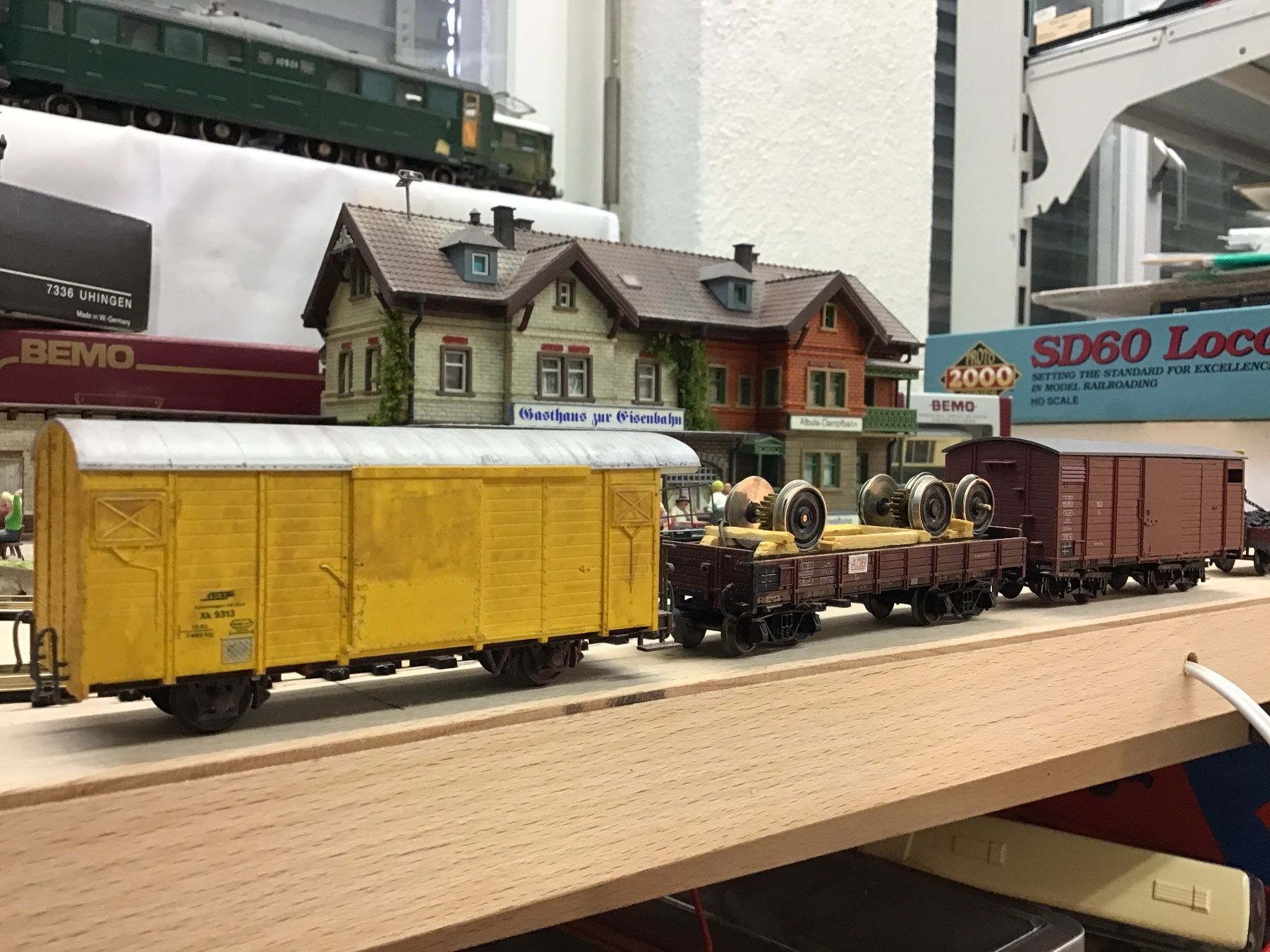 Bemo Modellini di ferrovie: Bemo Wagenset – Usato da Männedorf venduto da Modelle-aller-Art