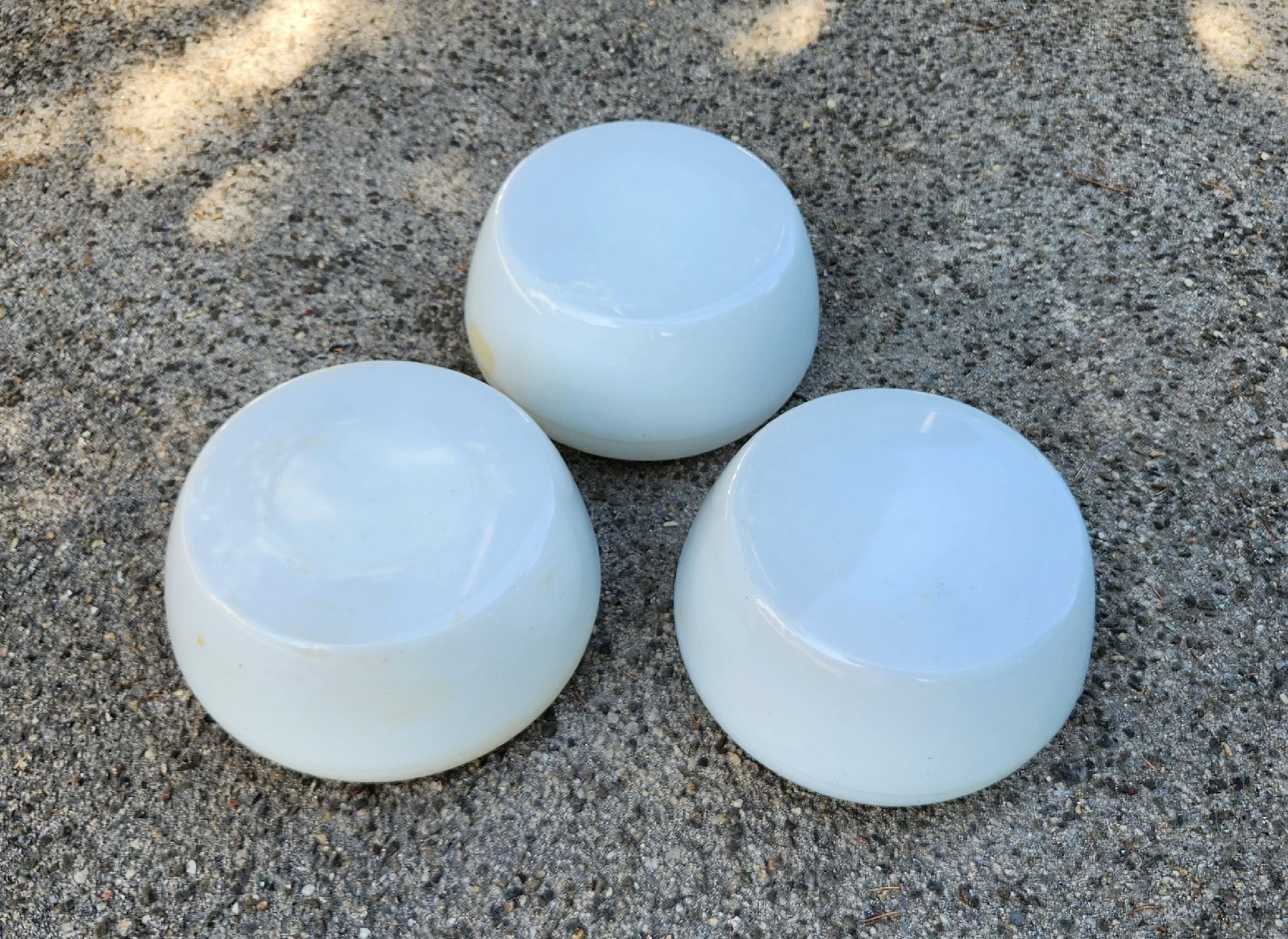 Lampadari & plafoniere: Dekenlampe- Schirm aus Glas – Usato da Bonfol venduto da mai_p9rx 1
