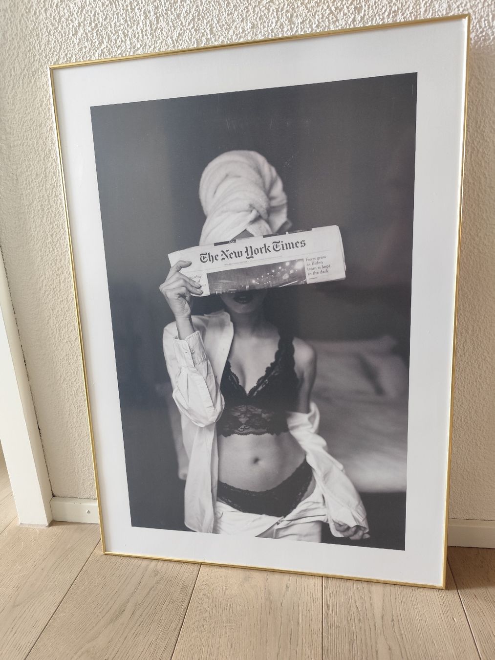 Foto & Immagini: Stylisches Bild: 50x70cm, Goldrahmen  – Usato da Pfäffikon ZH venduto da DeSiReE.