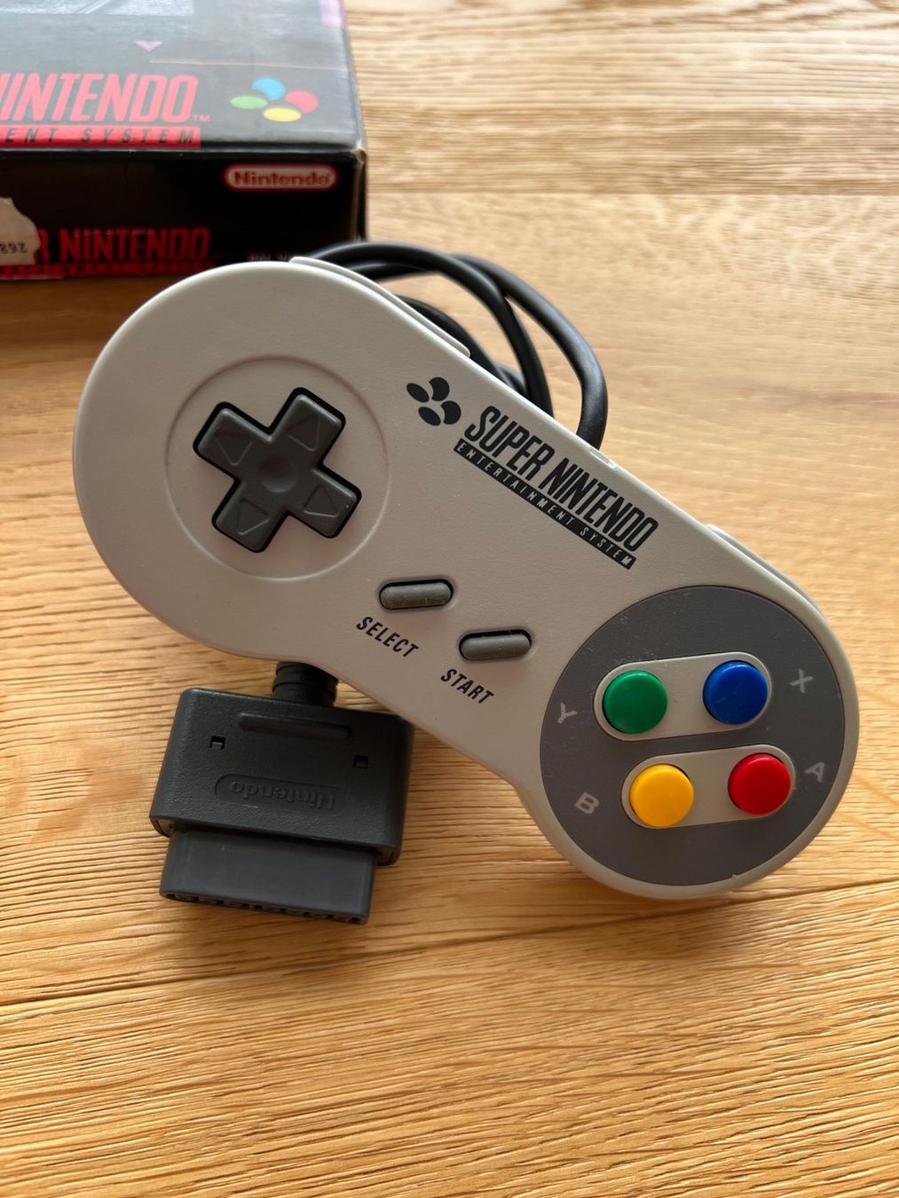 Nintendo Manettes: Nintendo SNES Controller (PAL) mit Originalverpackung OVP – D'occasion à Schönenbuch par retrohunter 9