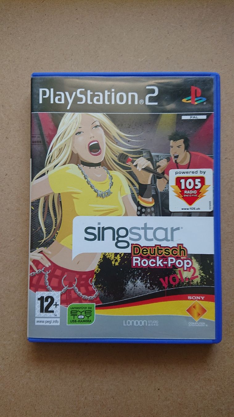 Giochi: Singstar Deutsch Rock-Pop Vol.2 PS2  – Usato da Chur venduto da FreakofRarity