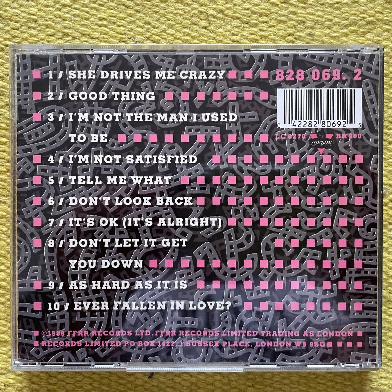 CDs: FINE YOUNG CANNIBALS-THE RAW&THE COOKED – Gebraucht aus Rorschacherberg von CD-Roli 1