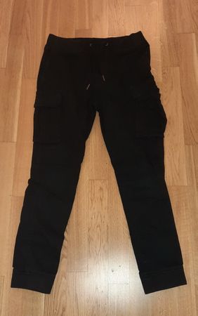 ***H&M*** Joggingstyle Hose schwarz Gr S