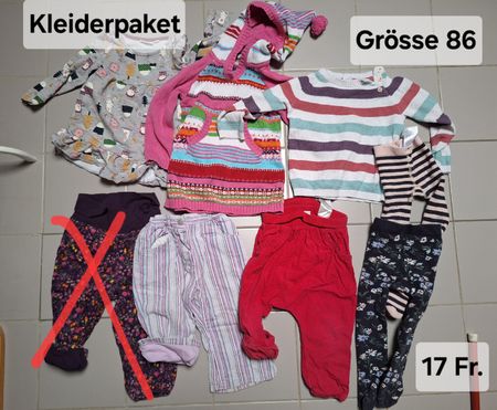 Kleiderpaket 86-86/92