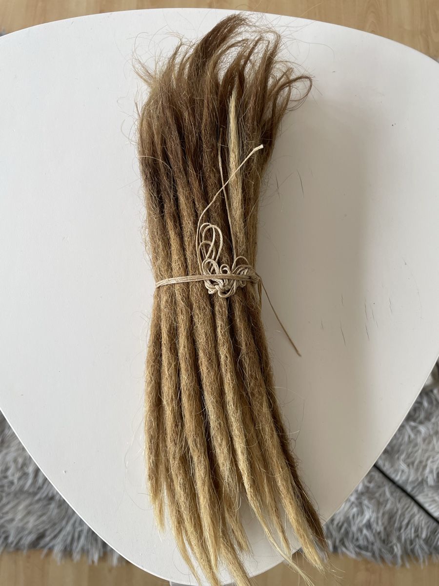Parrucche: Dreadlocks Echthaar  Extensions 30 cm ---30 Stück – Usato da interlaken venduto da caliban 3