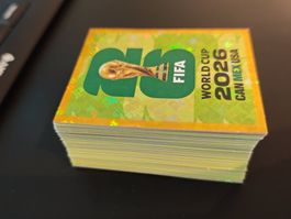 127 packfrische Panini Sticker WM 2026, keine Doppelten!