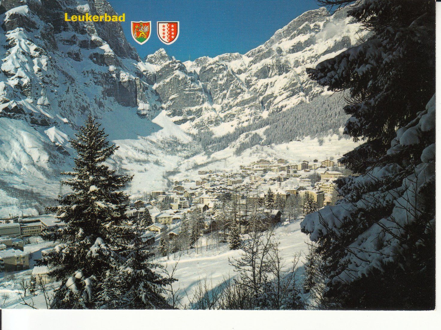 Cartoline postali: Leukerbad 1984 – Usato da Bürglen TG venduto da StampGraf