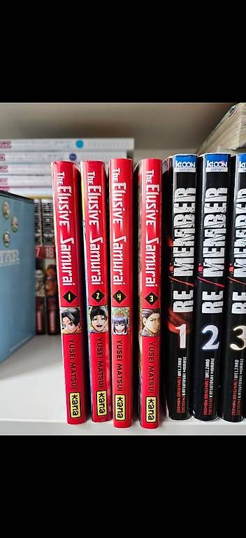 Fumetti: The elusive samurai 4 tomes – Usato da Les Acacias venduto da minnie6