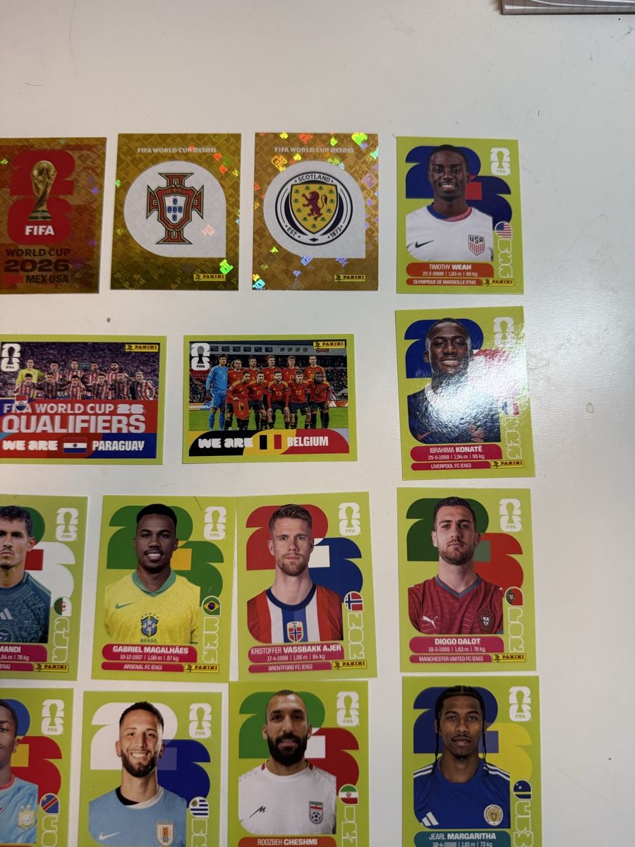 Panini Carte collezionabili: Panini FIFA World Cup 2026 Sticker Set – Nuovo (secondo la descrizione) da Appenzell-Steinegg venduto da son_s5dh 3