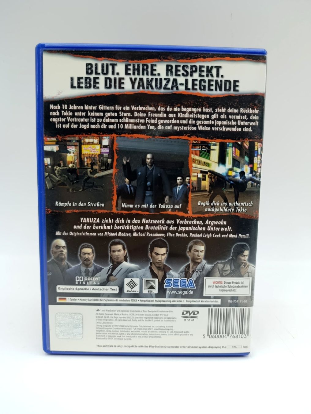 Sony Giochi: Yakuza PS2 Game Sega – Usato da Wil SG venduto da Donaldus 1