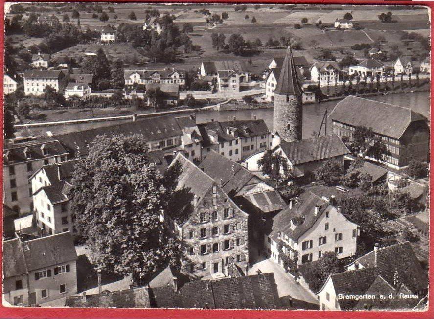 Ansichtskarten: BREMGARTEN, GROSSFORMAT – Gebraucht aus Grüningen von Kartenlaube