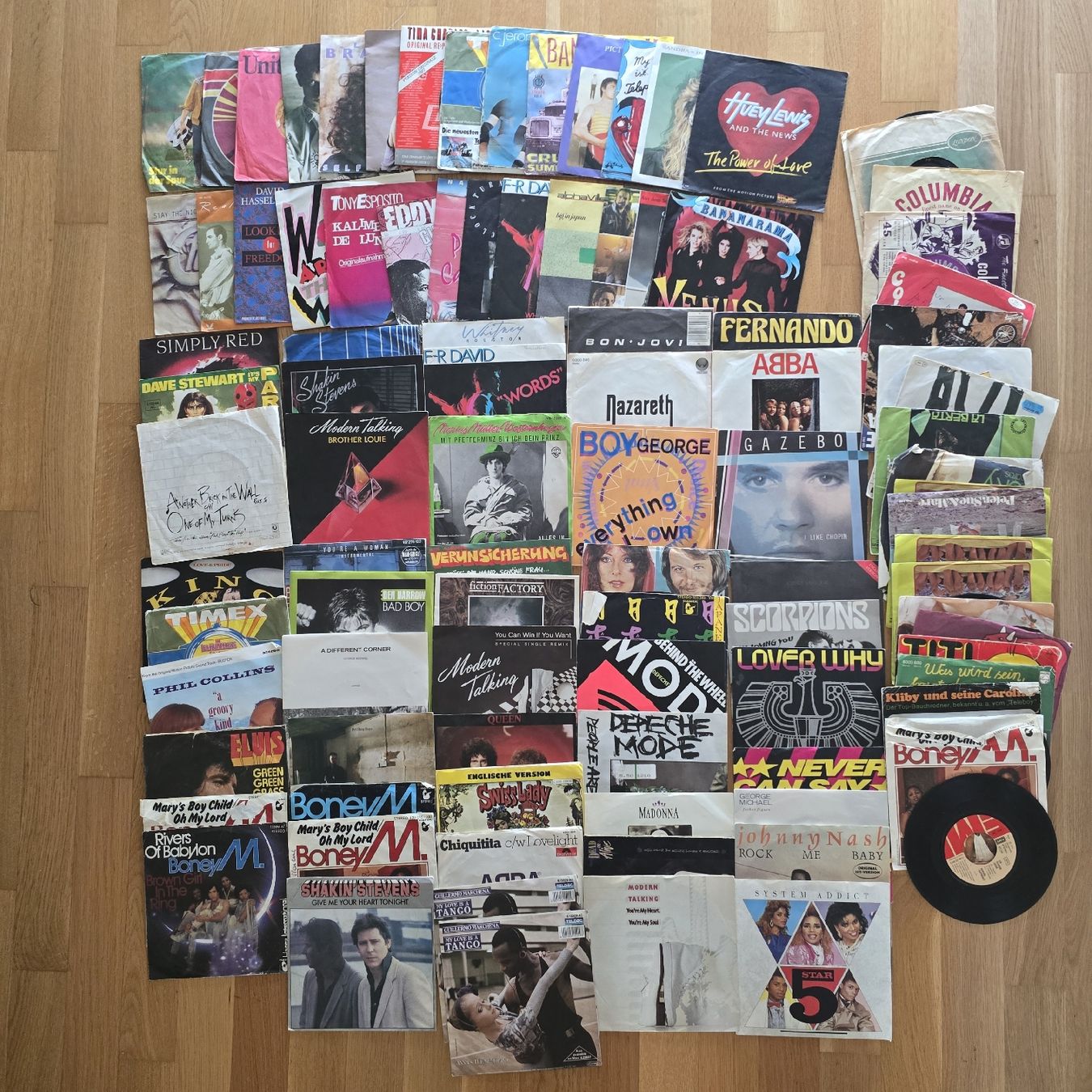 Dischi in vinile: Vinyl Schallplatten Sammlung - Singels – Usato da Worblaufen venduto da Maeder14B