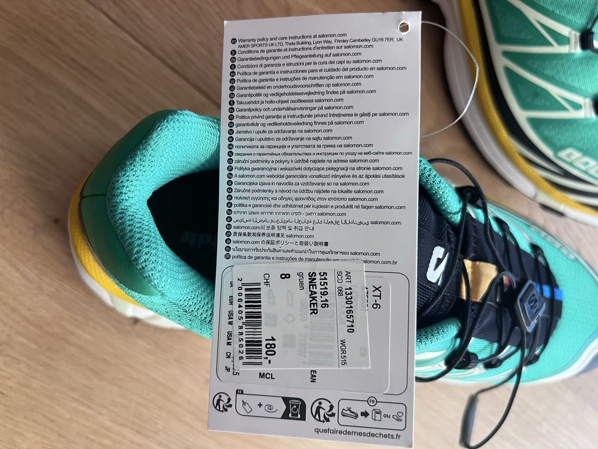 Salomon Scarpe da uomo: Baskets Salomon XT-6 Lab neuves 42 – Nuovo e nell'imballaggio originale da Pully venduto da swiss_watches_store 5