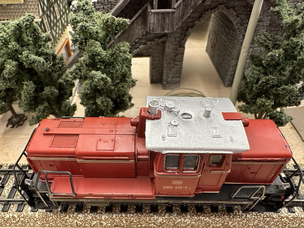 Märklin Modellini di ferrovie: Märklin 3065 DB V60 BR260 TELEX – Usato da Lupsingen venduto da New-Haven 2
