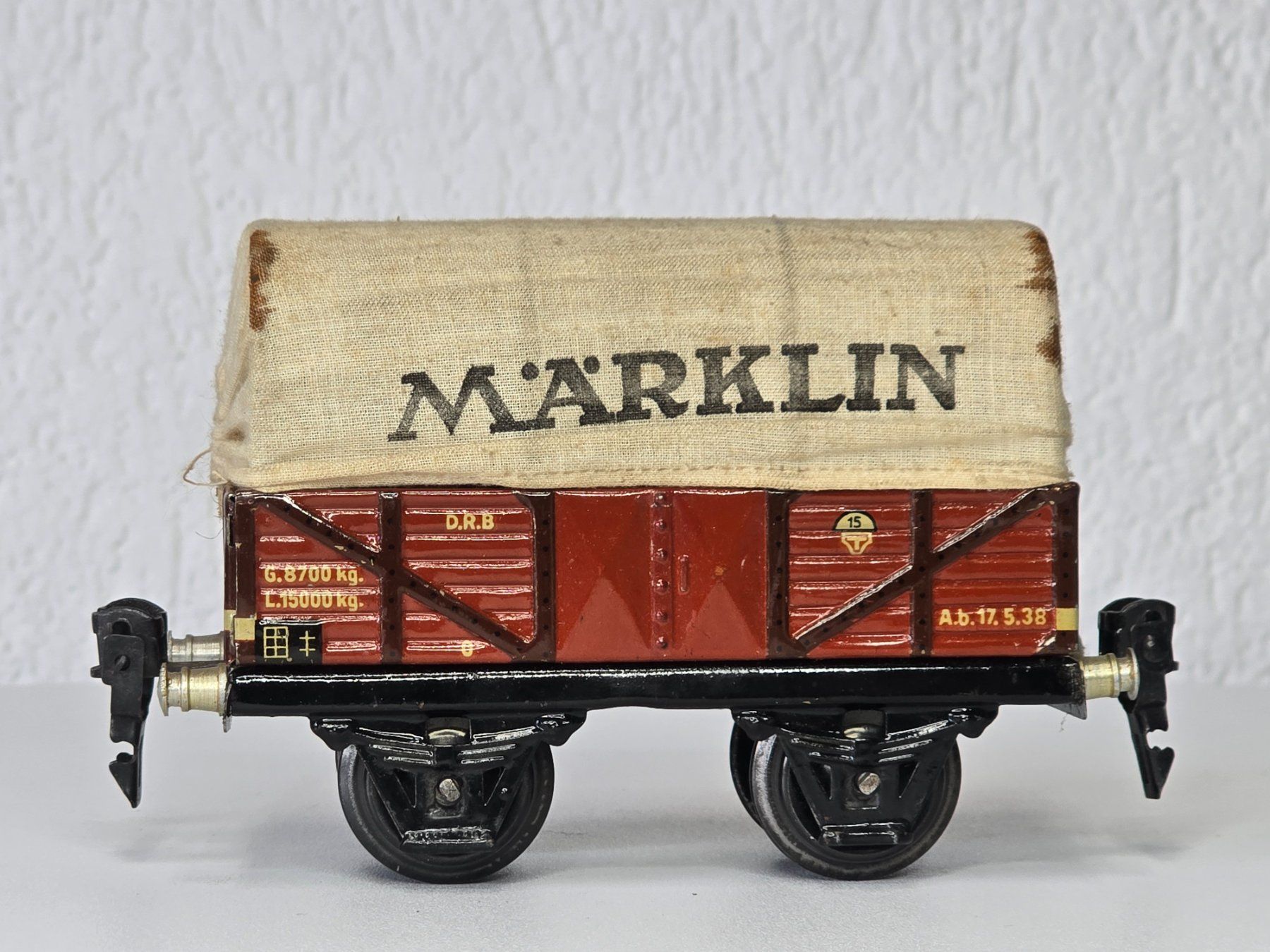 Märklin Modelleisenbahnen: Märklin 1663, Planenwagen, – Gebraucht aus Kloten von Nicola2